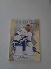 25/26 Artifacts Hockey - Dylan Duke Rookie Gold Material Jersey /499