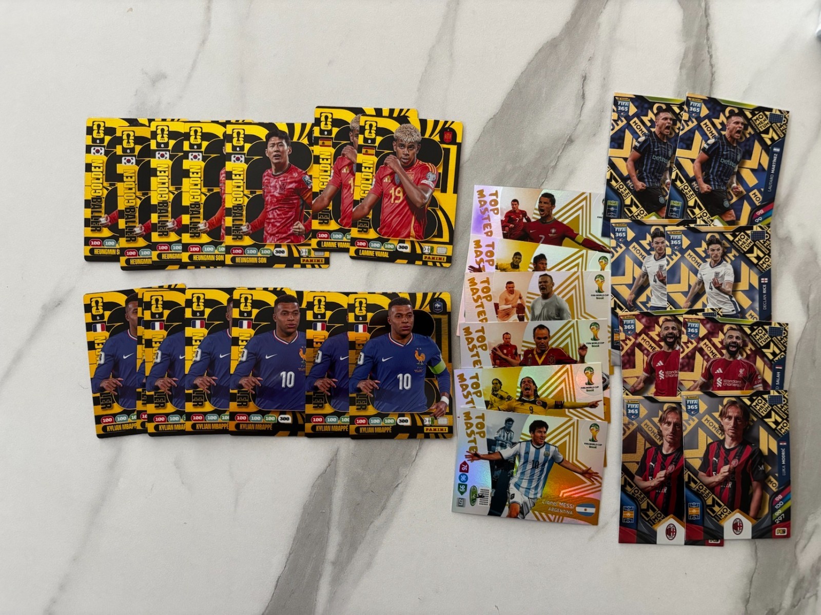 Panini adrenalyn xl lotto di carte