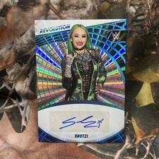 2023 Panini Revolution WWE - Autographs Shotzi Blackheart #AG-SHZ Sunburst...