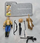 Vintage Gi Joe ARAH 1989 GNAWGAHYDE v1 - Complete and With Card
