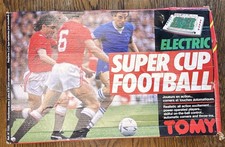 Tomy Electric Super Cup Football Table game Vintage Toy Collectors Retro Rare 