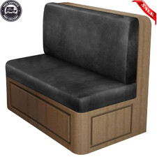 Leather Look RV Dinette Cushion Covers Stretch Camper Cushion Slipcovers NEW