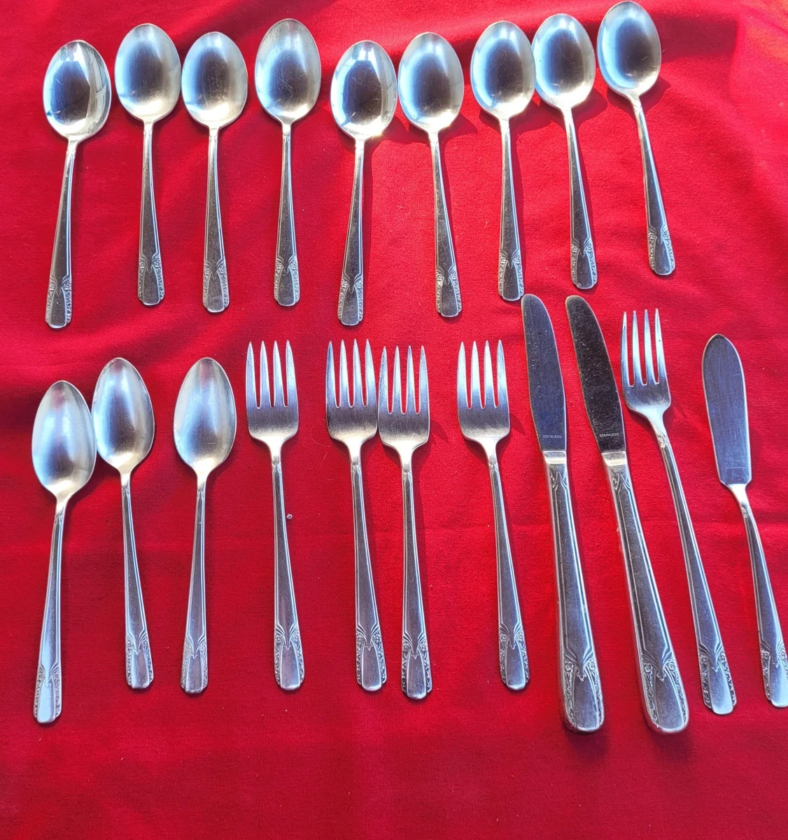 Wm. Rogers & Son Art Deco 1900-1940 Antique US Silver-Plated