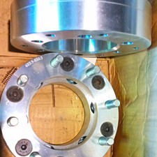 2 Pc Wheel Spacers Adapter 6x5.5 To 8x6.5 6 Lug To 8 Lug 2 Thick M14x1.5 2 Pc Wheel Spacers Adapter 6x5.5 To 8x6.5 6 Lug To 8 Lug 2 Thick M14x1.5