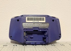 2000 Nintendo Game Boy Advance Handheld System Indigo AGB-001