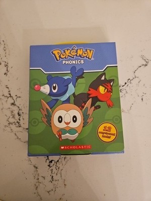 Pokemon Phonics Reading Books By Quinlan B. Lee 2018 Set Of 12 New