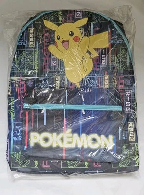 POKÉMON Pokemon Pikachu Glow in the Dark Large Backpack