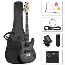 Glarry School Band 39" GST Electric Guitar Beginner Kit w/ Gig Bag,20W AMP