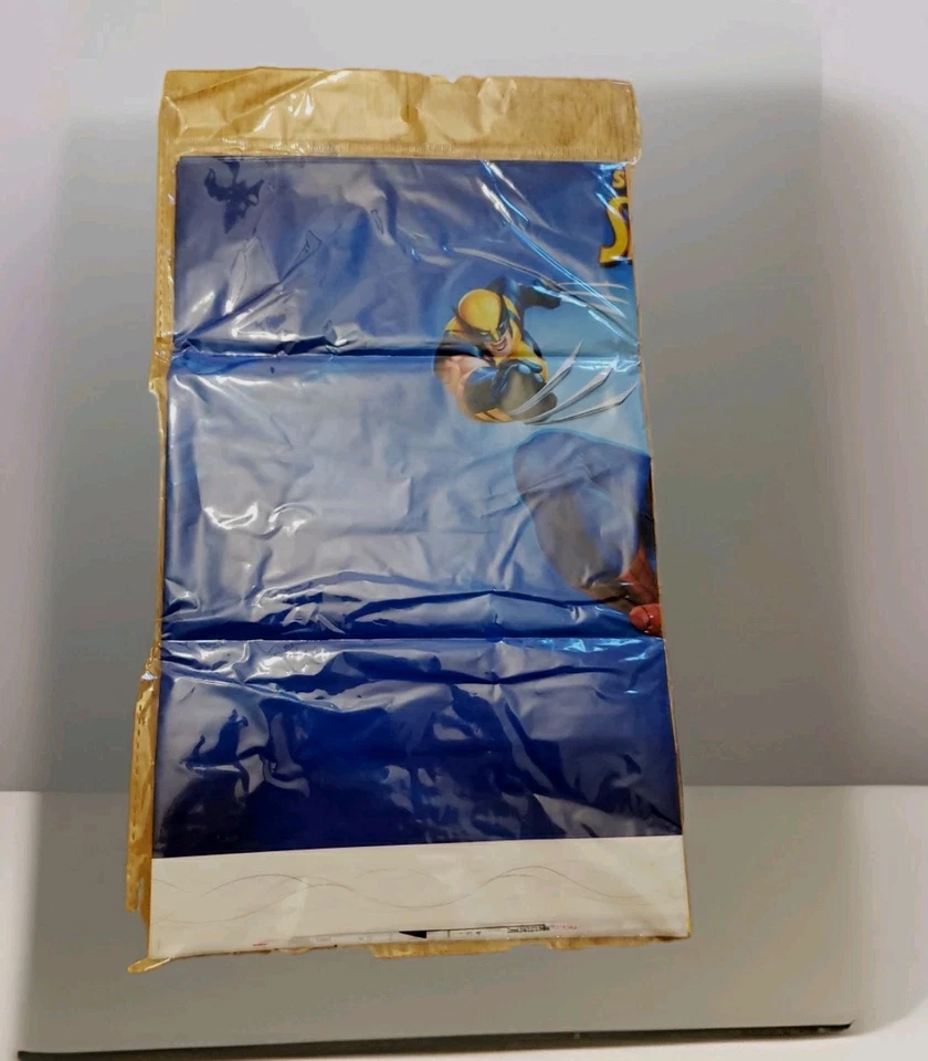 Mantel Desechable Plástico Azul Marvel Spiderman 71"×40" Nuevo Foto 3 de 3