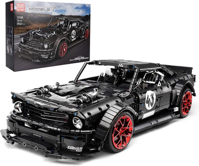 13108N Mustang Car Building Kits, MOC Building Blocks Set to Build, Gift Toy for