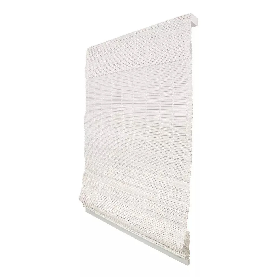 Filtrado de luz de chicología 32"x64" bambú sombra romana nieve / NUEVO Foto 2 de 4
