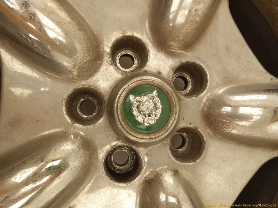 Llanta de aleación única Jaguar XK8 17x8 5 radios cromada compatible con 1997-1999 97 98 99 Foto 4 de 4