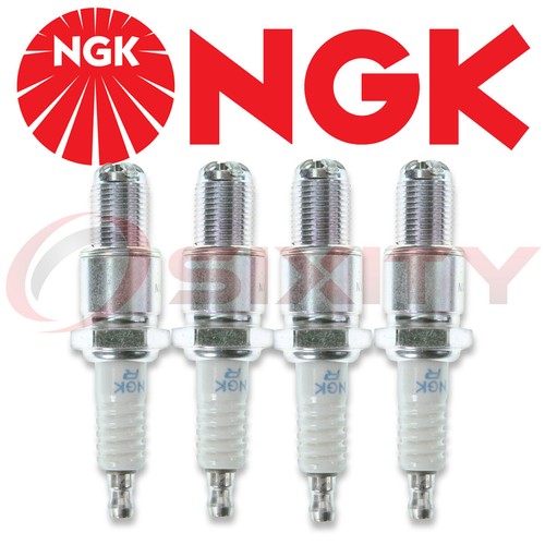 4 bujías para Mazda RX 7 1981 1982 1983 1985 1985 resistencia NGK BR8EQ14 2329 - Imagen 1 de 4