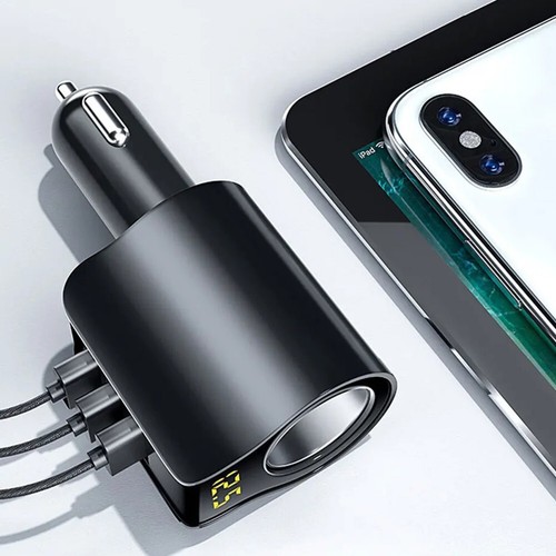 Ports USB Vitesse de Charge Chargeur Voiture Charge Rapide pour QC Charge Pleine - Photo 6 sur 16