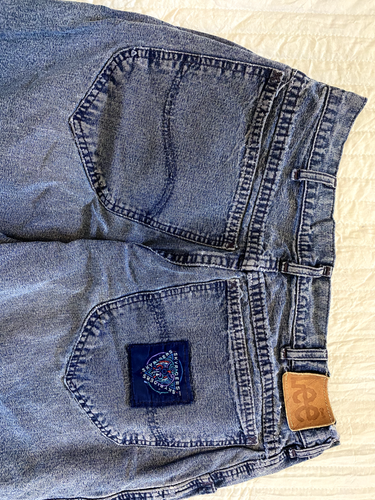 Vintage 80er Jahre Lee Sky Riders gerade Bein Jeans 32x32 - Bild 5 von 5
