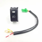 Push Button On/Off Switch Blue LED For 2012-2014 Nissan Versa Sedan Fog Light