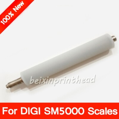 1pcs 100% New Platen Rubber Roller For DIGI SM5000 Liner Label Balance Scales