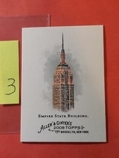 2008 Topps Allen and Ginter #29 Empire State Building, cd3