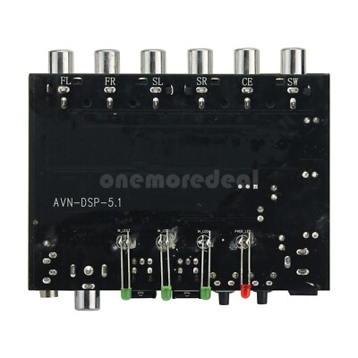 5.1 Audio Decoder Board DAC Board Optical Coaxial to Analog AVN