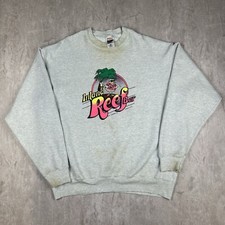 Distressed Vintage 90s Inland Reef Bar Geneva NY Gray USA Made Men’s Size XL
