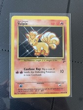 Pokémon TCG Vulpix Base Set 2 99/130 Regular Unlimited Common