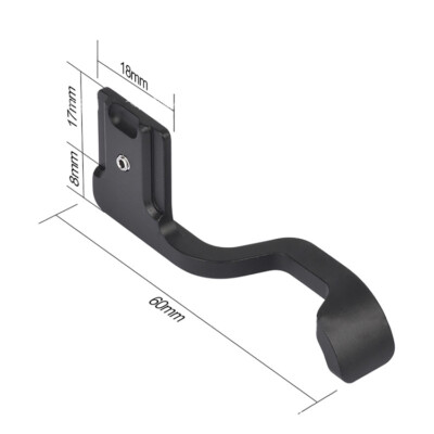 Metal Hot Shoe Thumb Grip for Fujifilm Fuji XT10 XT20 XT30