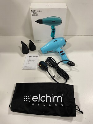 Elchim 3900 2000W Hair Dryer - 2497C0G03 (Blue)