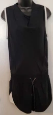 HELMUT LANG Black & White Torsion Sleeveless Romper Sz 4