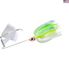 55-Strand Silicone Buzzbait for Bass – Citrus Shad Color, Ideal for Spinning