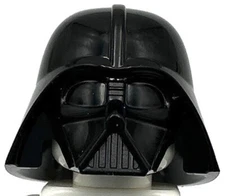 Lego New Black Minifigure Headgear Helmet SW Darth Vader Type 2 Top Part