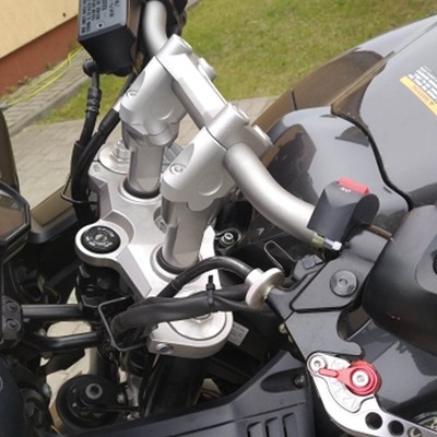 Universal Motorcycle Handlebar Riser Clamp Ergonomic Mount 30mm Raise Handle Bar