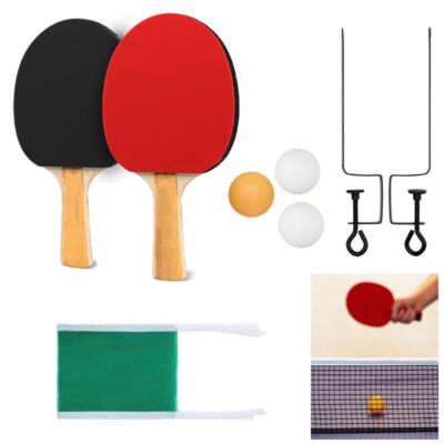 Set Training Ping Pong 2 Racchette Palline Tendi Rete Inclusa Tennis Da - Foto 2