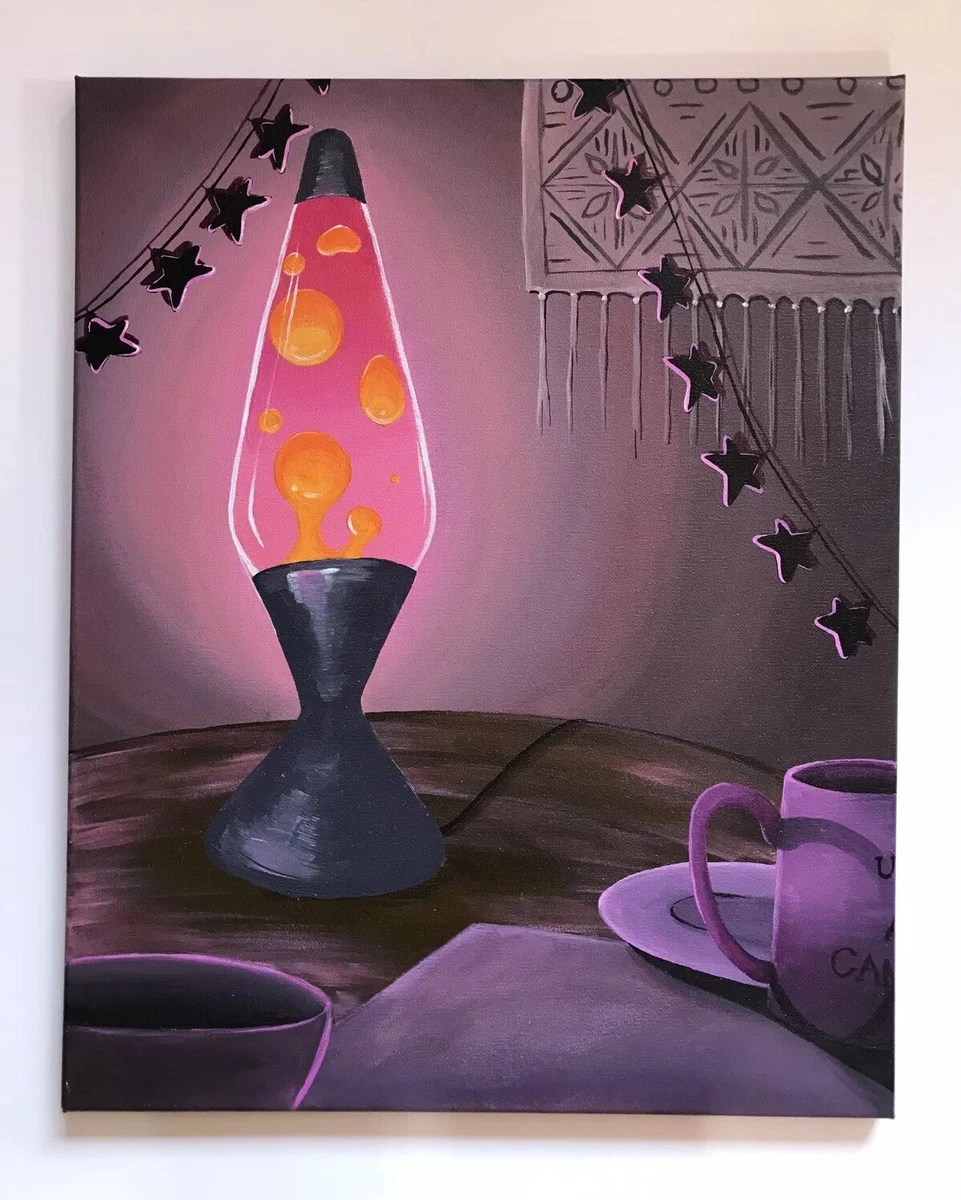 Lava lamp painting deals
