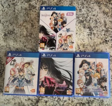 Tales of Vesperia Tales of Berseria Tales of Zestiria PS4 Open box in mint cond