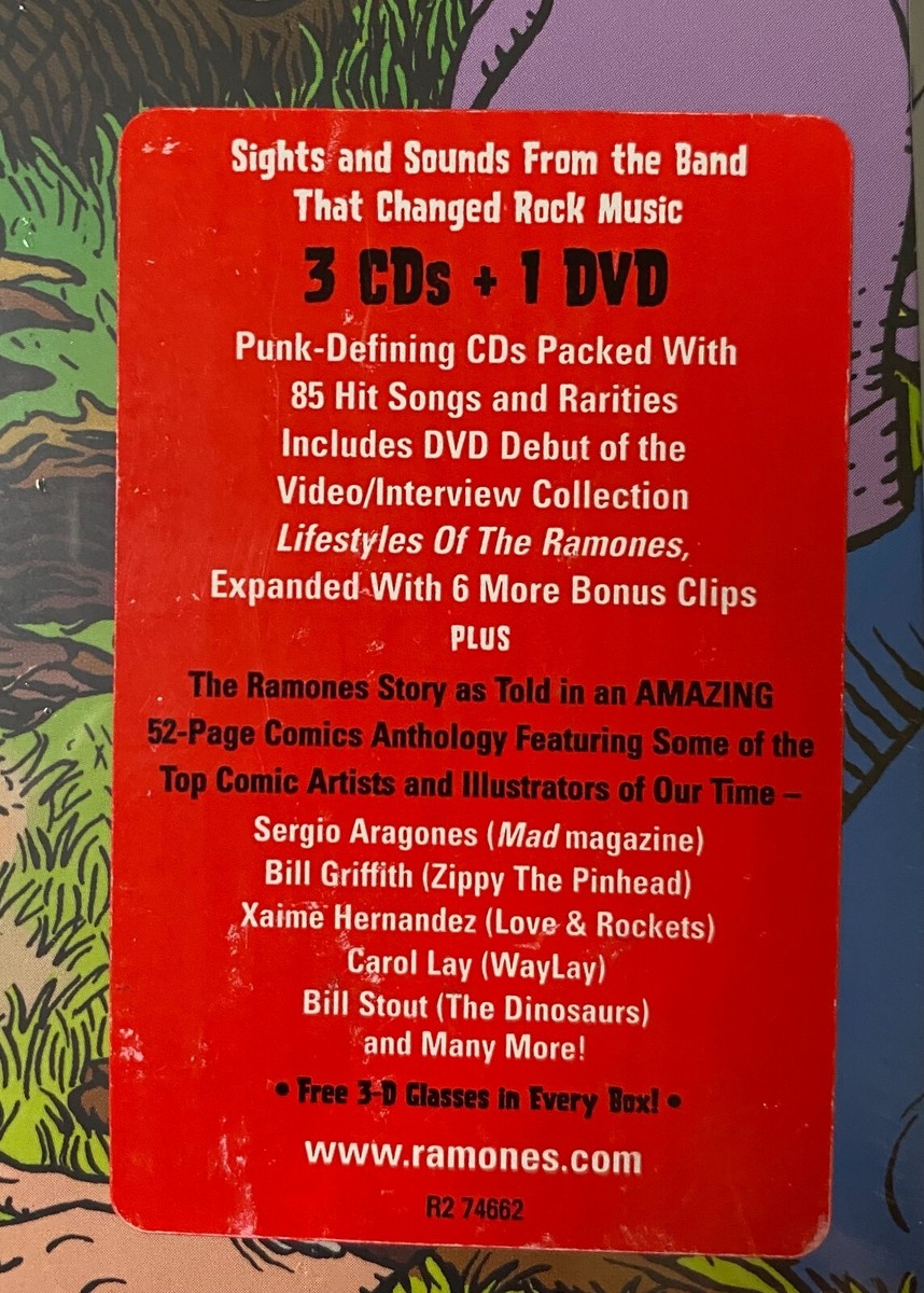 The Ramones - Weird Tales of the Ramones [3CD + DVD] NEW