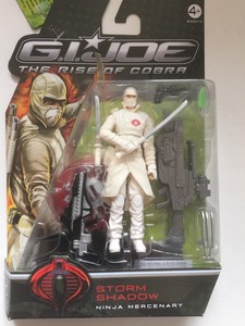 G I Joe Storm Shadow Ninja Mercenary Action Figure 3 75
