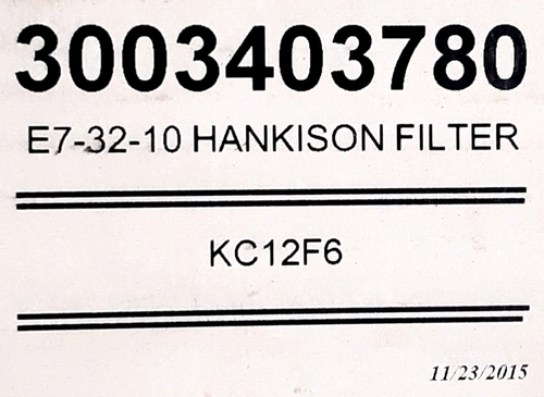 Elemento de filtro Hankison E7-32-10 - Imagen 3 de 5