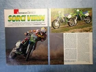 MOTOSPRINT993-TEST / TEST-1993- KAWASAKI KDX 250-KXE 250-NEW TEST-2 sheets
