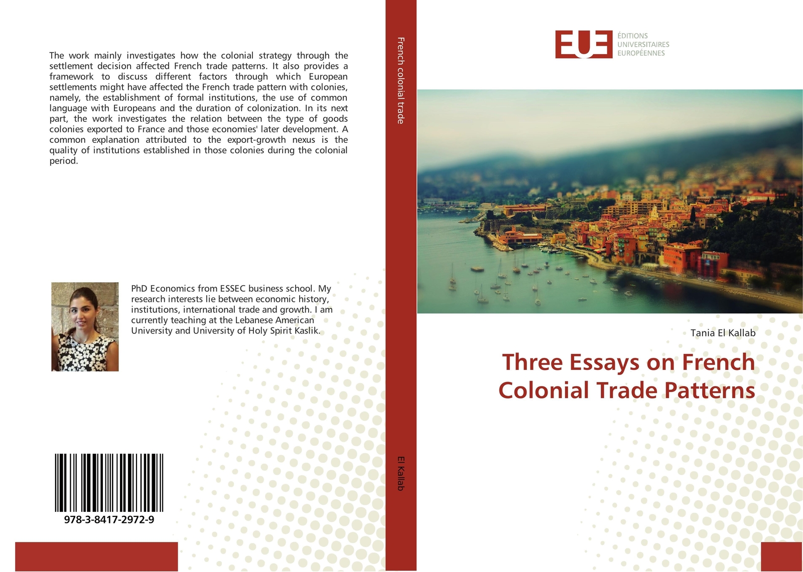 Thumbnail - Tania El Kallab | Three Essays On French Colonial Trade Patterns |