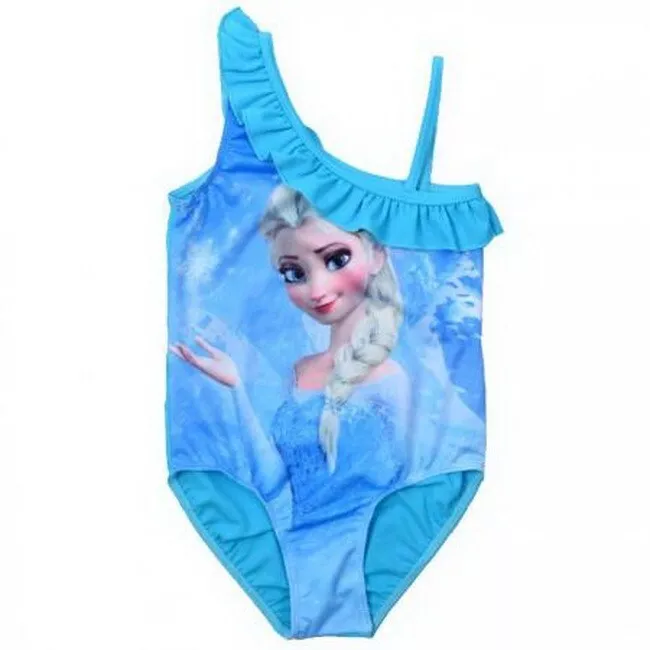 Girls Frozen Elsa Swimwear Swimsuit Swimming Costume FR11