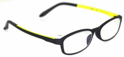 Rainbow World R6080 C99 Schwarz / Gelb Brille glasses FASSUNG eyewear