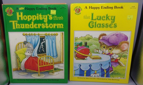Lot of 6 Vintage 1980s Honey Bear Hardcover Books- A Happy Ending Series - Imagen 4 de 6