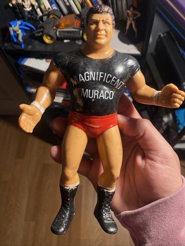Vintage 1986 WWF WWE LJN Magnificent Don Muraco Ti...