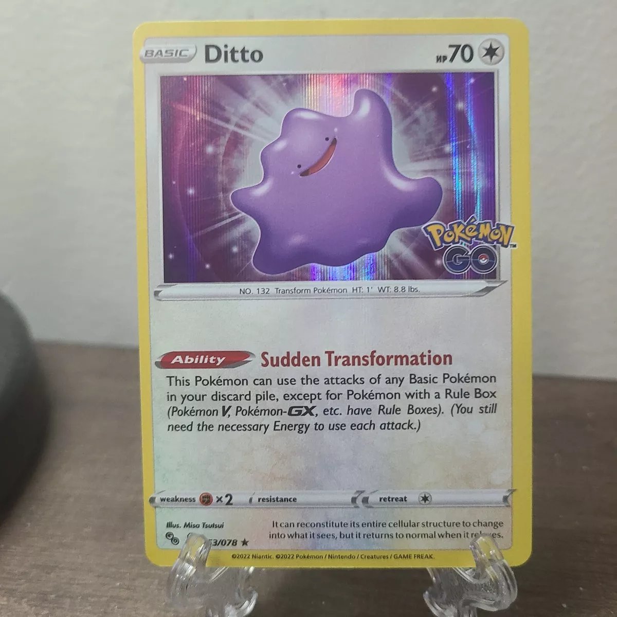 Ditto (053/078) [Pokémon GO]