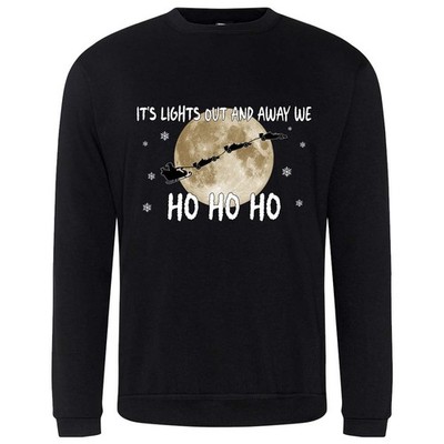 Lights Out Away Ho Ho Ho Race Inofficial 1 Herren & Damen Sweatshirt F Motorsport