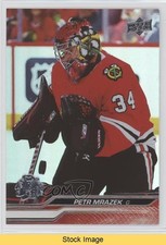 2023-24 Upper Deck Series 1 Silver Foil Petr Mrazek #40 READ 17mb
