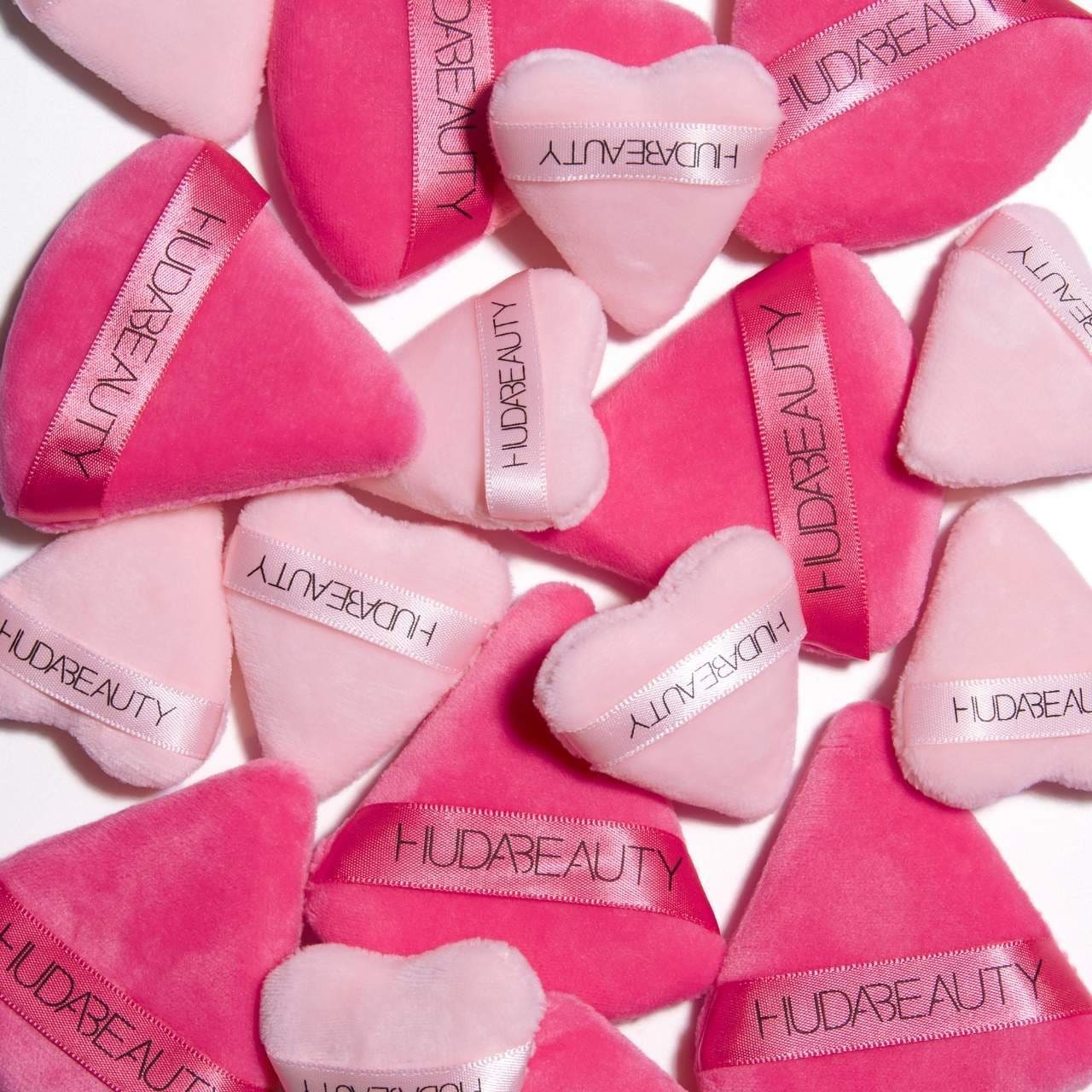 Authentic Huda Beauty Powder Puff Quad Medium & Mini Puffs  Brand New