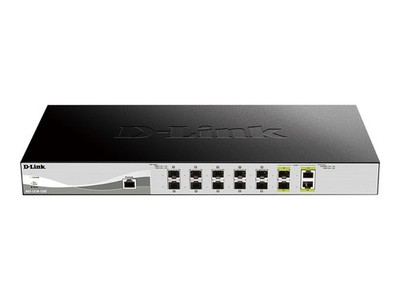 D-Link DXS 1210-12SC Switch Smart 10 x 10 Gigabit SFP+ + 2 x combo 10 Gigabit