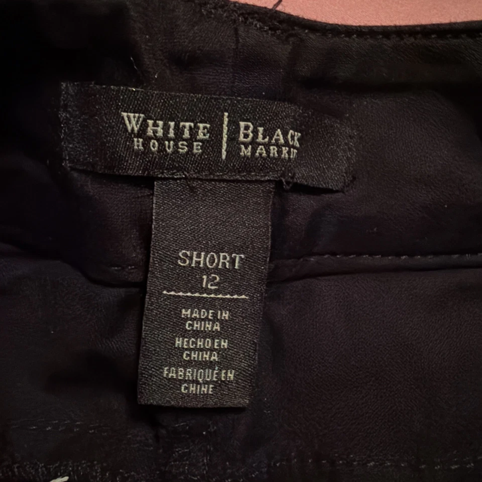 White House Black Market Black Short size 12 - Image 4 of 4