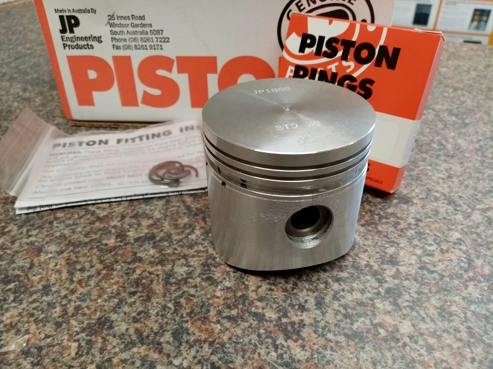 Sunbeam S7 / S8 Piston SET 487cc 1946-57 STD/020/030/040/060" - Image 3 of 4